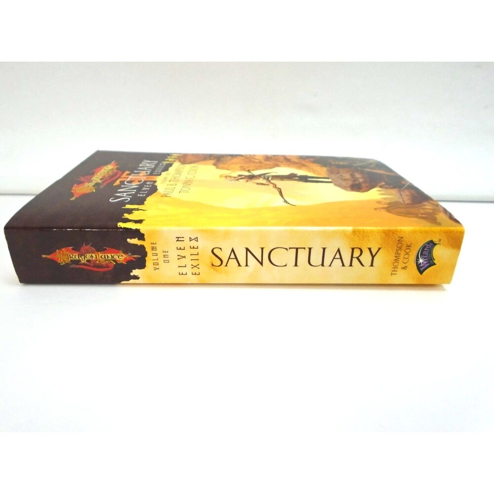 Dragonlance Elven Exiles #1 Sanctuary by Paul Thompson & Tonya Cook 1st printing - Picture 3 of 4